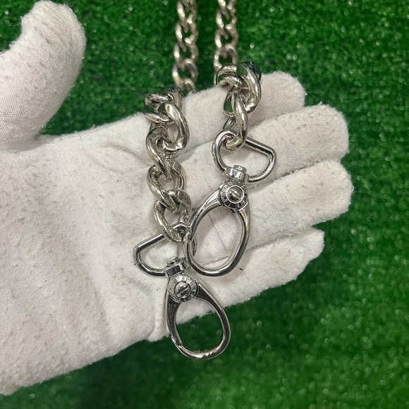 Henri Bendel silver removable chain purse strap - Picture 4 of 5